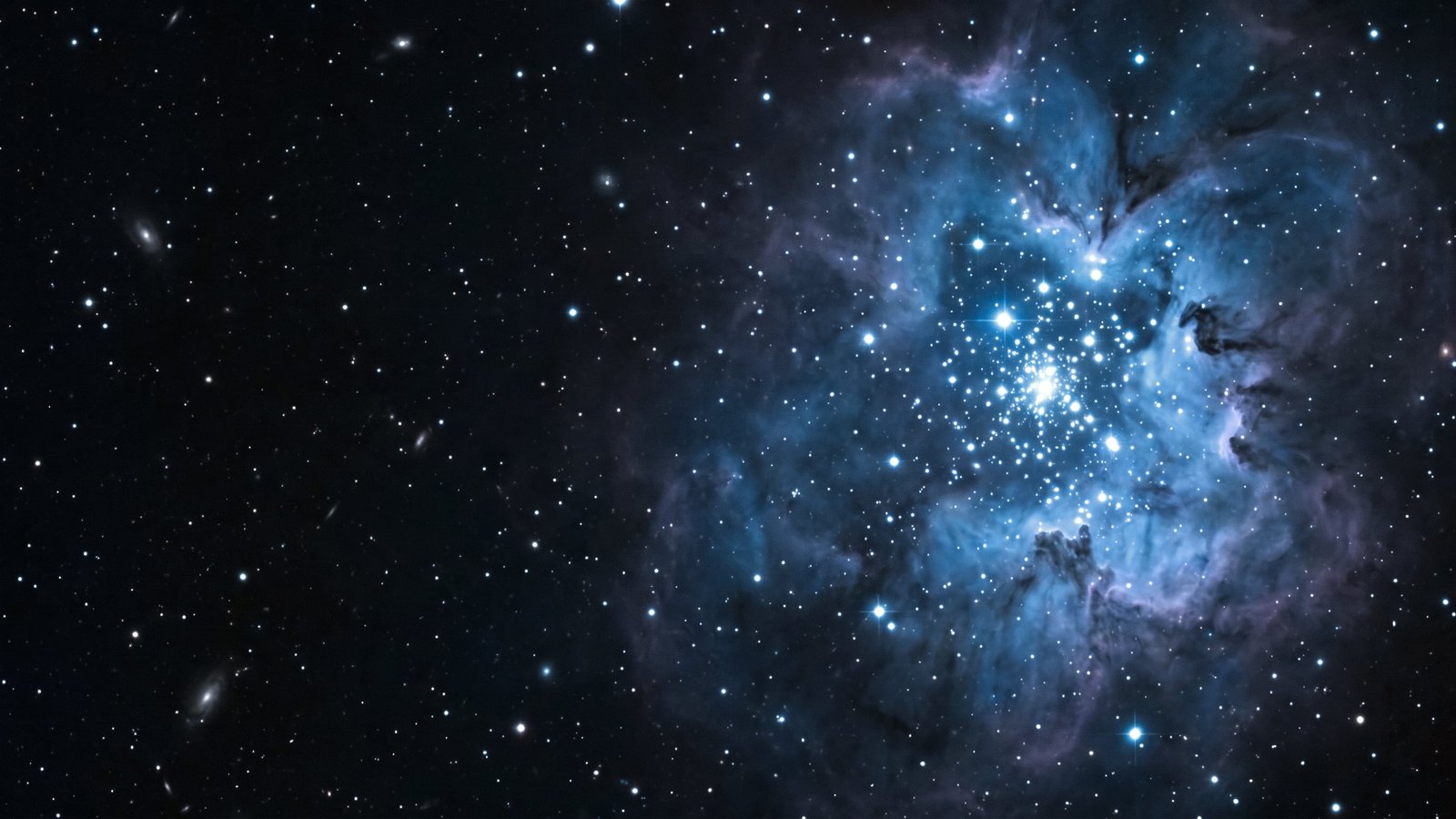 A young star cluster